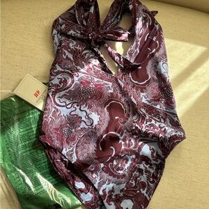 H&M White Lotus collection - bathing suit size M